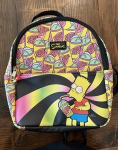 The Simpsons Mini Rucksack Squishee Print Bart Tie Dye sehr guter Zustand - Bild 1 von 23