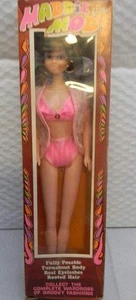 1970 MEGO MADDIE MOD DARK HAIR POSABLE FASHION DOLL IN ORIGINAL BOX !! - Picture 1 of 8