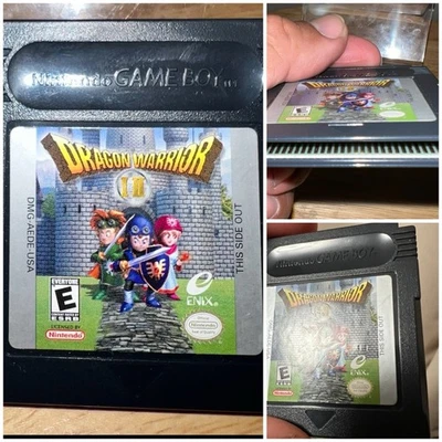Nintendo Gameboy Dragon Warrior I & II 1 & 2 Authentic 100% - Image 1 of 4