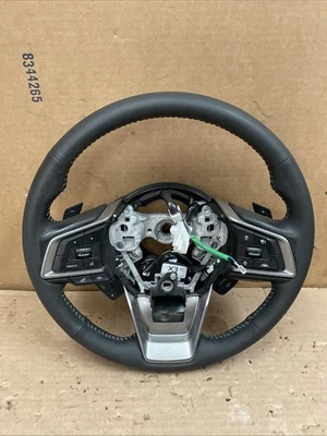 Volante de couro limitado Subaru Ascent Touring aquecido fabricante de equipamento original 0005 2019-2021 - Imagem 1 de 4