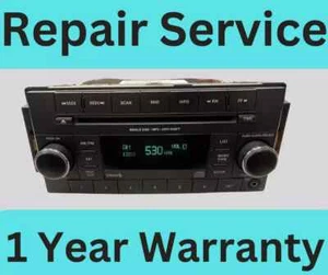 2007-2018 Dodge Jeep Chrysler RAM Radio Mail-In Repair Service 24Hour Turnaround - Bild 1 von 5