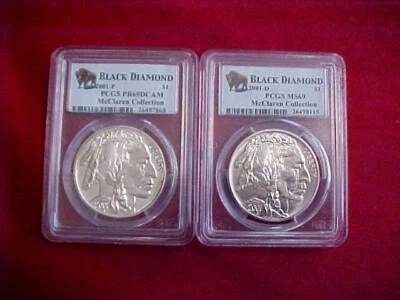 98) 2001 P&D Black Diamond  - PCGS  - McClaren Collection - Starts $400.00/OBO - Image 1 of 4