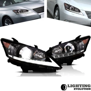 Upgrade For 2010 2011 2012 Lexus ES350 Headlights Assembly Headlamps Left+Right - Picture 1 of 16