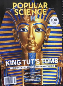 POPULAR SCIENCE - KING TUT'S TOMB - 100 YEARS LATER - 2023 MAGAZINE-$14.99 COVER - Picture 1 of 2
