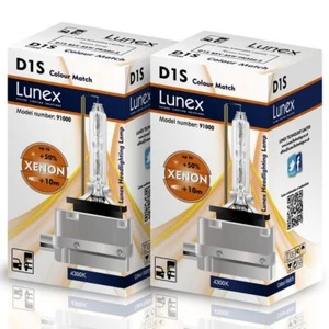 2 x D1S XENON HID AMPOULE LAMPS NEUF LUNEX compatible avec 66043 66144 85410 CM - Imagen 1 de 1