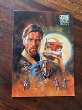 Young Obi Wan Star Wars Galaxy Series 2   Card #40 Mark McHaley  Concept Artwork