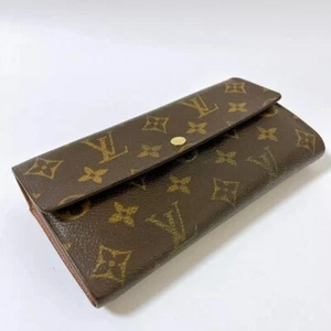 Authentic LOUIS VUITTON Sarah Portefeuille Emilie Long Wallet With LV Box - Picture 1 of 5