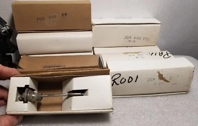 Lot of 9(new) DeVilbiss JGA440 FF/E/F M79/M80 Fluid Tips & Needle Assemblies - Image 1 of 4