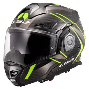 LS2 FF901 Advant X Carbon Future II Helm (Schwarz/Neongelb/Carbon) Gr: XL (61) - Bild 1 von 11