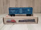 HO "Great Northern" 40' Livestock Cattle Freight Train / 582033 Blue Vintage 