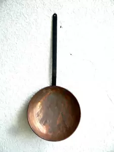 Vintage Kupfer Pfannen Wokpfanne Wok Handarbeit - Bild 1 von 5