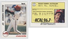 1990 Best Riverside Red Wave Reginald Farmer Reggie Farmer #8
