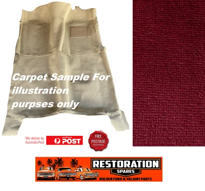 ALFA ROMEO ALFETTA 2000  1978 - 1984 DARK RED  PLUSH CARPET - image 1 of 4