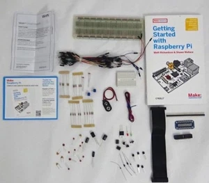 Raspberry Pi Starter Kit Parts Not Complete With Manual Book Wire Linux Computer - Picture 1 of 10
