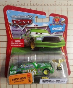 Disney Pixar Cars Küken Hicks mit Kolben Tasse Verfolgungsjagd - Bild 1 von 1
