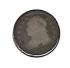 1821 SILVER CAPPED BUST DIME GRADES GOOD C3438