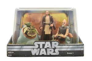Star Wars The Phantom Menace - Jedi High Council Scene 1 Action Figure Set - Picture 1 of 5