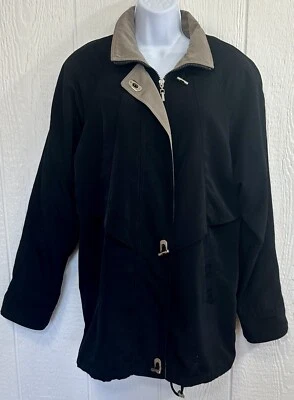 Abrigo Mujer FLEET STREET Talla PEQUEÑA Negro Polar más Vellón Abrigo Hh87 Foto 1 de 4