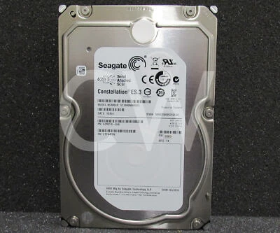 ST3000NM0023 Seagate 9ZM278 3TB 7.2K RPM 6Gb/s 3.5" SAS Server HDD Hard Drive - Image 1 of 2