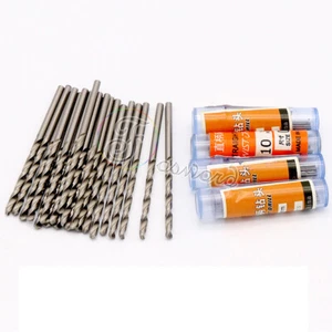 HSS Twist Drill Bit Ø 0.5 to Ø4mm Wood Metal Mold Drilling For Rotary Power Tool - Picture 1 of 5