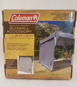 COLEMAN Sunwall Accessory 10X10 Canopy Tent, Shade Side Wall [Model #2000008345]