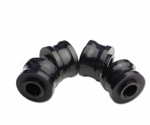 4x 17mm Motorcycle Black Spacers for Radial Brake Calipers Collar on each side - Picture 1 of 1