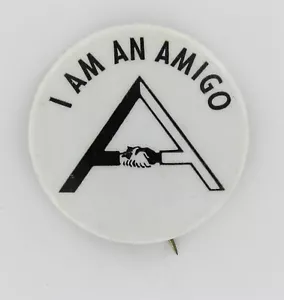 Martin Luther King SCLC 1960 Chicano Movement Latino Civil Rights I Am An Amigo - Picture 1 of 2
