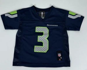 NFL Team Apparel Youth Seattle Seahawks Russell Wilson Football Jersey S/4 - Picture 1 of 5