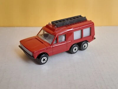 Matchbox Carmichael Commando red with ladder made in Bulgaria 1982 - Image 1 of 4