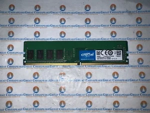 Crucial CT4G4DFS8213.C8FBD2 4GB DDR4-2133 UDIMM DDR4 Computer Ram TESTED! - Picture 1 of 1