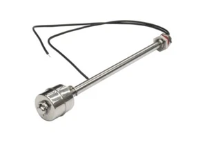 HES-115 Vertical Mount Stainless Steel Float Switch 200 mm Long - Picture 1 of 1