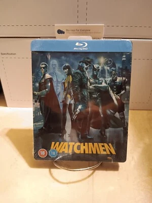 NEW Watchmen SteelBook Blu-ray (UK) Play.com Exclusive [2009] - Ships Next Day Foto 1 de 4
