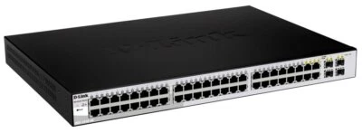 D-Link DGS-1210-48 48-Port Gigabit Smart Switch with 4 Combo SFP Ports - Image 1 of 2