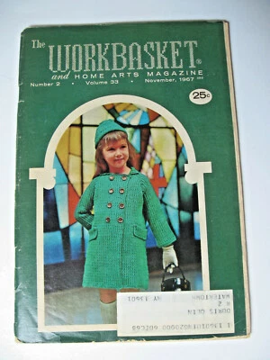 Novemeber 1967 The Workbasket and Home Arts Magazine - Image 1 of 3