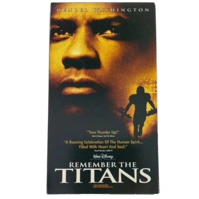 Remember The Titans VHS Denzel Washington - Image 1 of 3