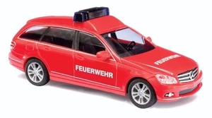 Busch 1:87/HO 43657 Emergency Automobile 2007 Mercedes-Benz C Class Fire Dept. - Picture 1 of 1