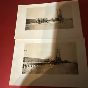 2 RPPC Men Working On The Railroad Early 1900’s - Picture 1 of 2