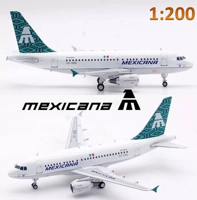 InFlight 1/200 IF318MX0824 Airbus A318-111 Mexicana XA-UBQ Limited Edition - Immagine 1 di 4
