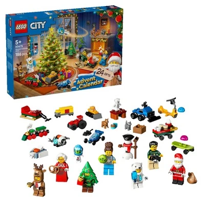 LEGO City 60475 Adventskalender 2025 Bausatz, Mehrfarbig - Bild 1 von 3