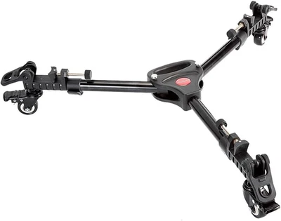 MJL01 Universal Tripod Dolly, Heavy Duty Tripod Wheels with 2” Rubber Wheels, Ma - image 1 of 4