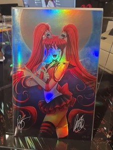Scarlett #1 NM Anna Zhuo Signed Exclusive HeroesCon 2025 Sailor Moon Foil Ltd 20 - Picture 1 of 5