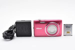 Exc Nikon COOLPIX S3500 Compact Digital Camera Pink Direct from Japan 323 - Picture 1 of 10