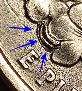 2009 P US Virgin Islands Unc. BS die chip Error - Picture 1 of 3