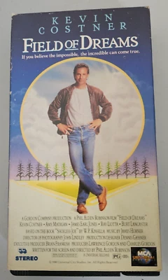 Field Of Dreams VHS Tape/ Kevin Costner /If You Build It He Will Come Foto 1 de 4