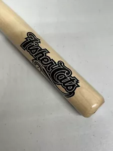 New Hampshire Fisher Cats Aubuchon Hardware 100 Years Mini Wooden Bat - Picture 1 of 4