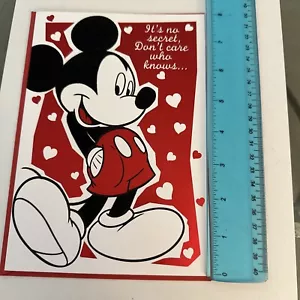 Tarjeta de felicitación de San Valentín Hallmark Disney Significante Otros Te Amor - Imagen 1 de 2