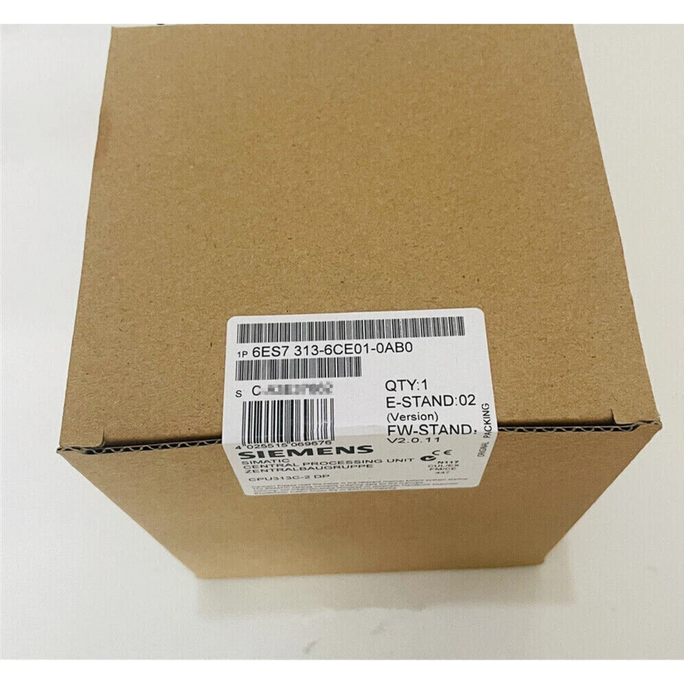 New Siemens 6ES7313-6CE01-0AB0 Sealed In Box 6ES7 313-6CE01-0AB0 Free Shipping - Image 1 of 1