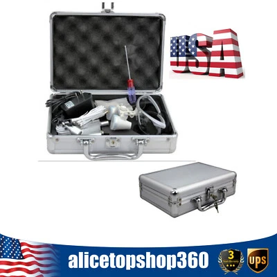 Binóculo cirúrgico odontológico lupas de vidro óptico + farol de LED com estojo 3,5X 420mm - Imagem 1 de 4