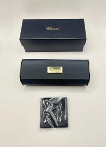 chopard Brillenetui 16x7x4 cm in dunkelblau mit Box und Putztuch - Bild 1 von 6