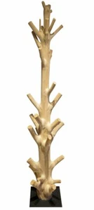 Baum Garderobe Baumstamm Kleiderständer Garderobenständer Holz Kleider Ständer - Bild 1 von 15